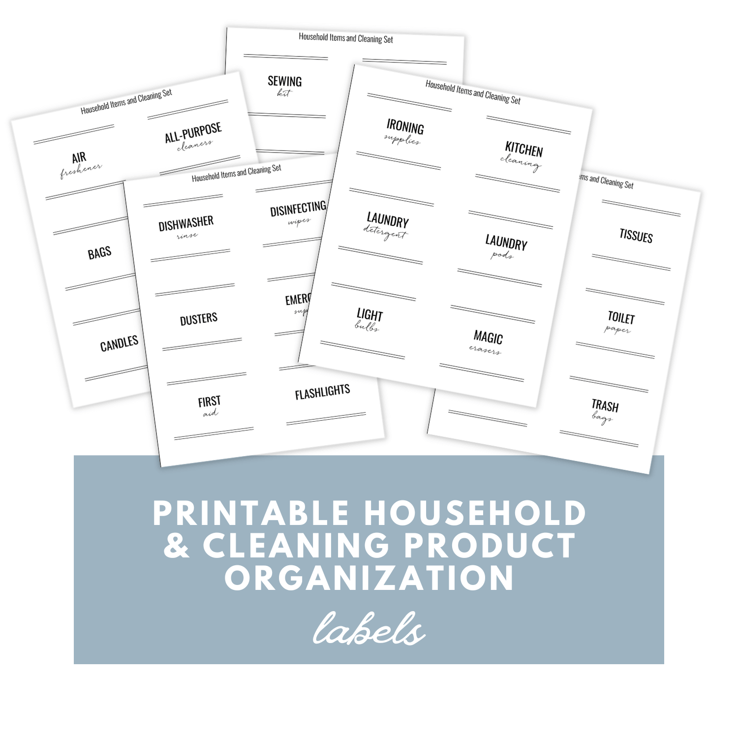 Cleaning essentials bundle - complete home cleaning system