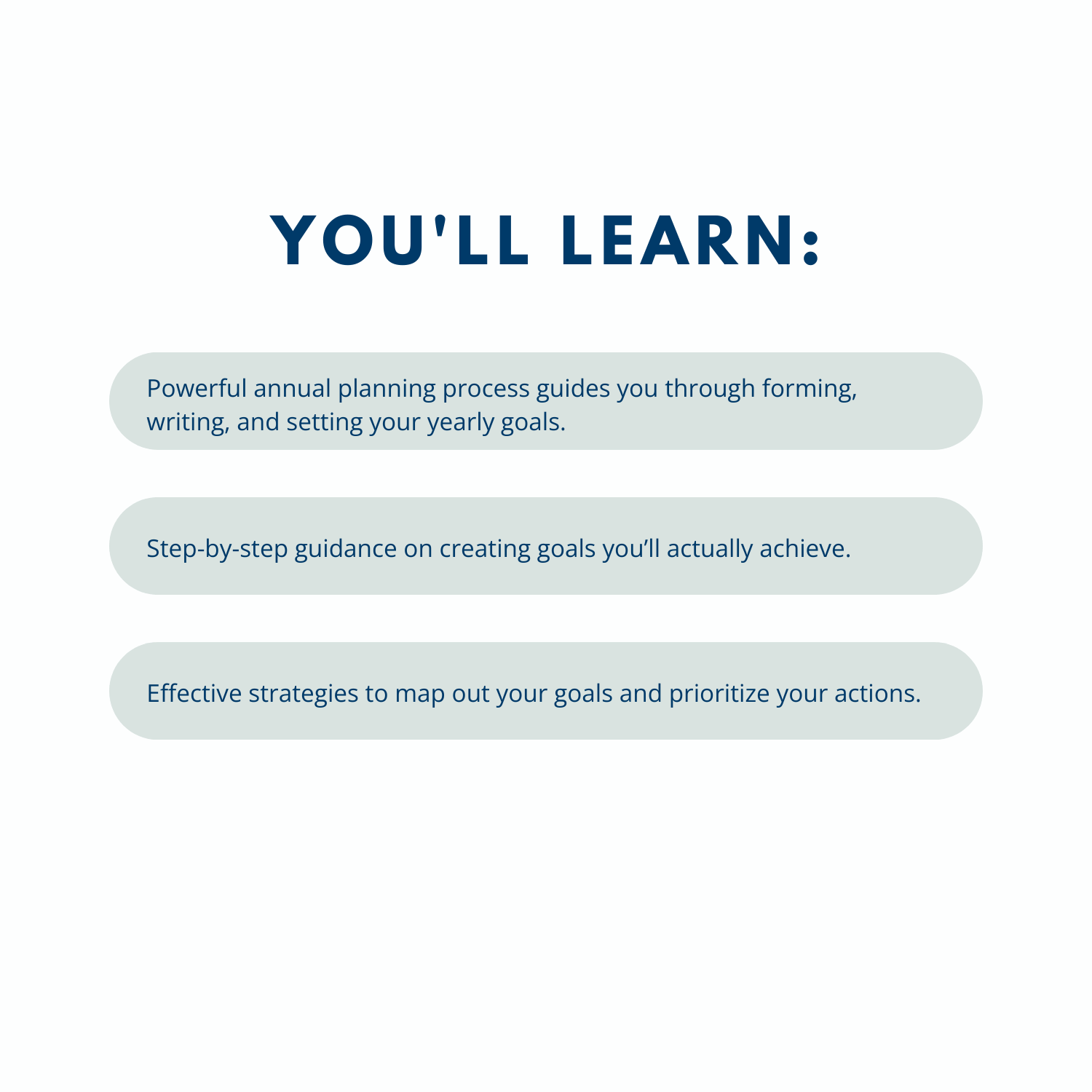 Goal setting planner worksheets
