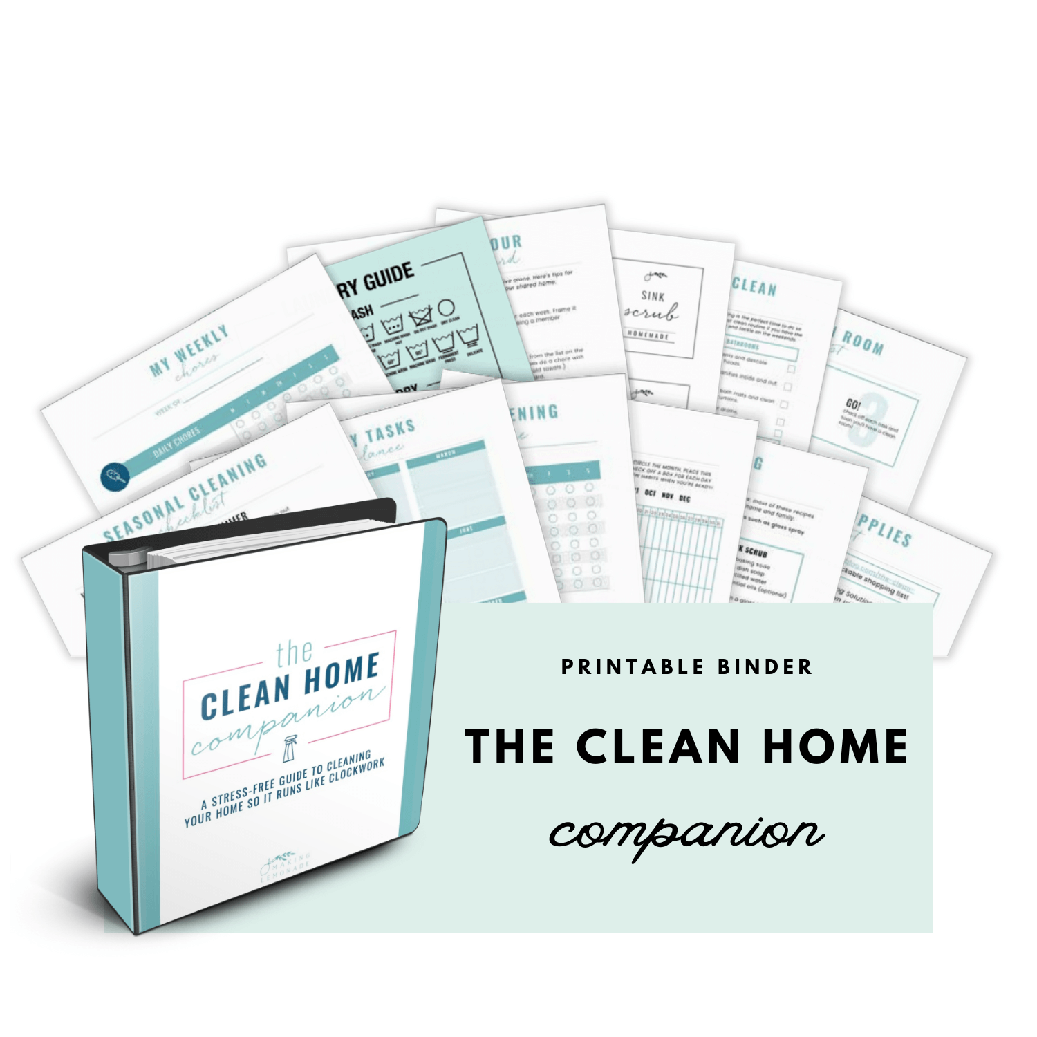 Cleaning essentials bundle - complete home cleaning system