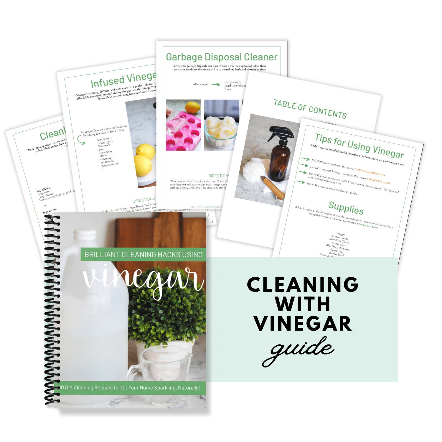 vinegar cleaning tips