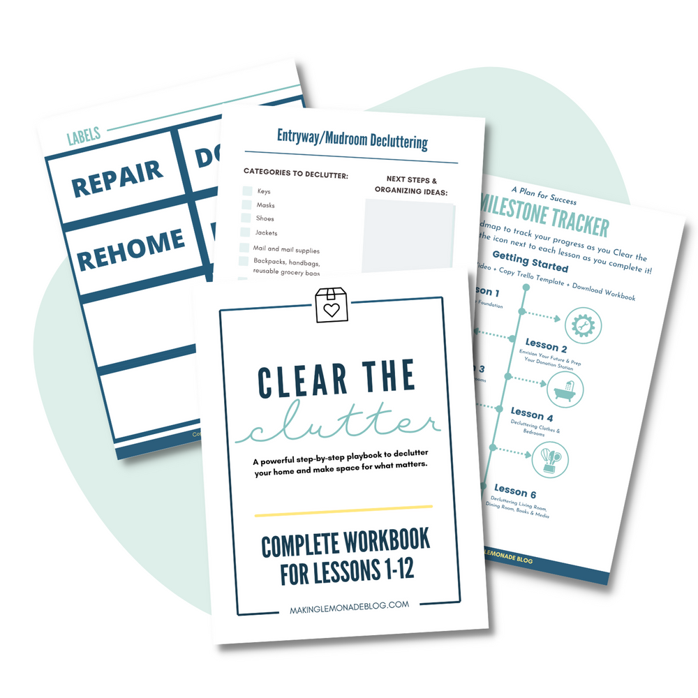 Clear the Clutter Course Basic Package