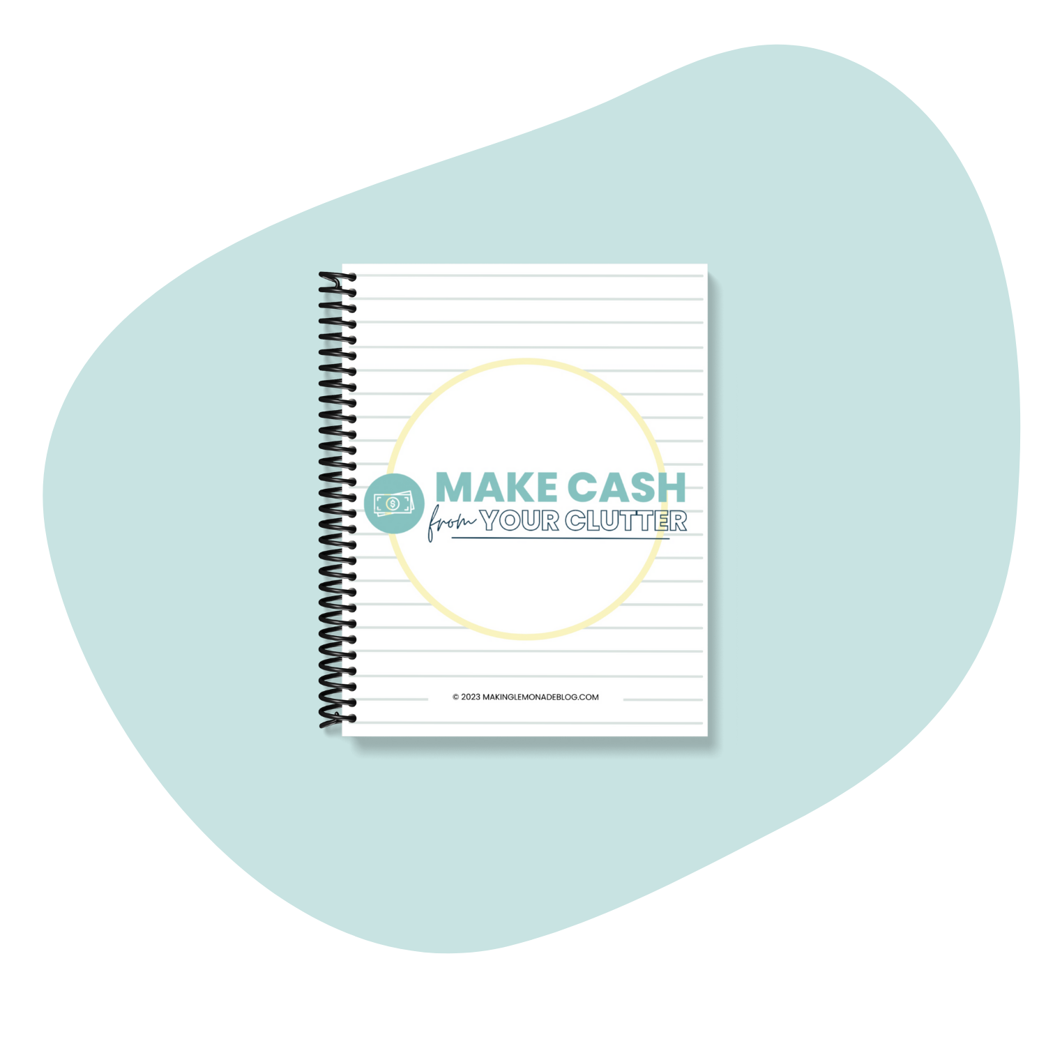 make cash from your clutter guide mockup