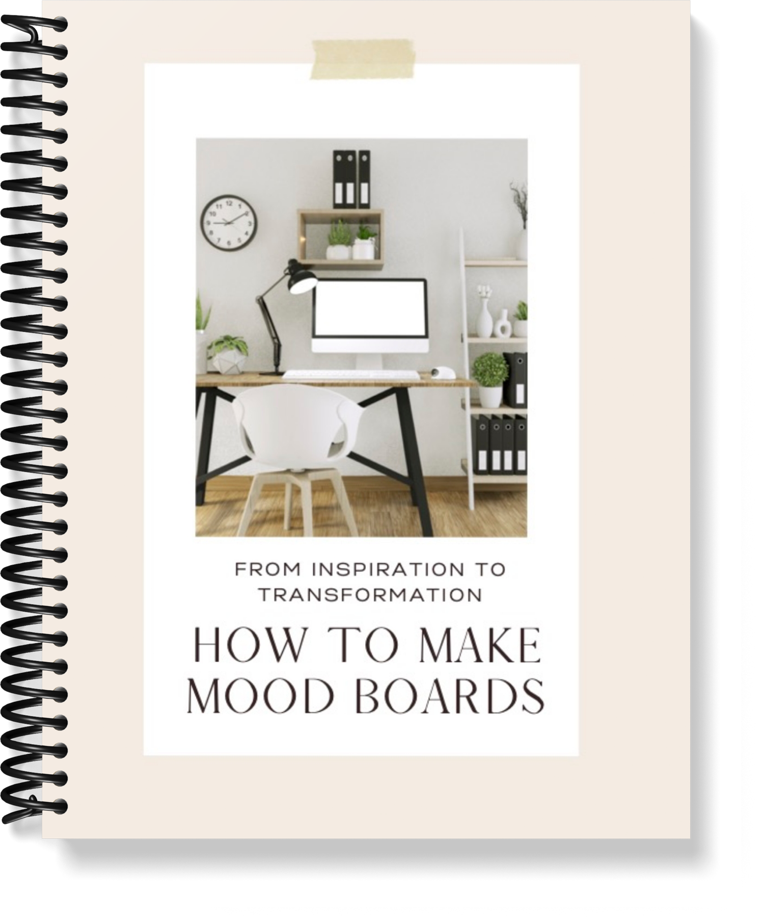 How to Make Mood Boards workbook cover