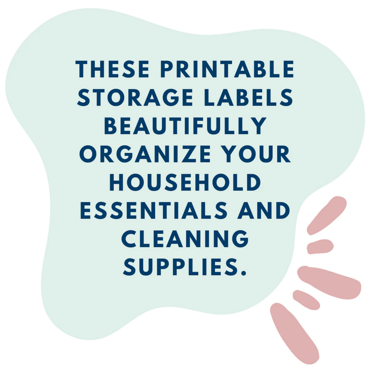 Printable Garage Organization Labels