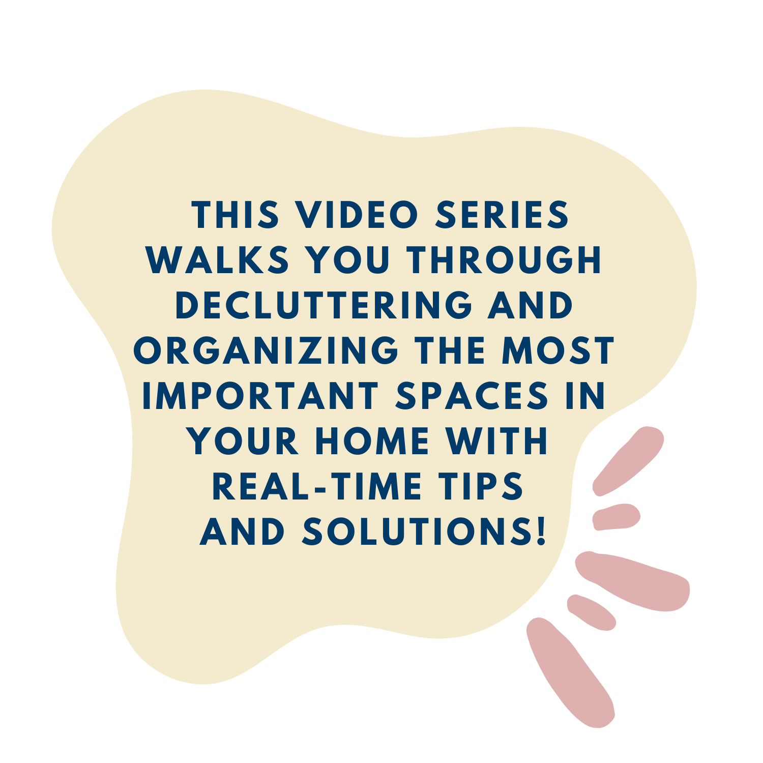 real-time decluttering demonstration video series description